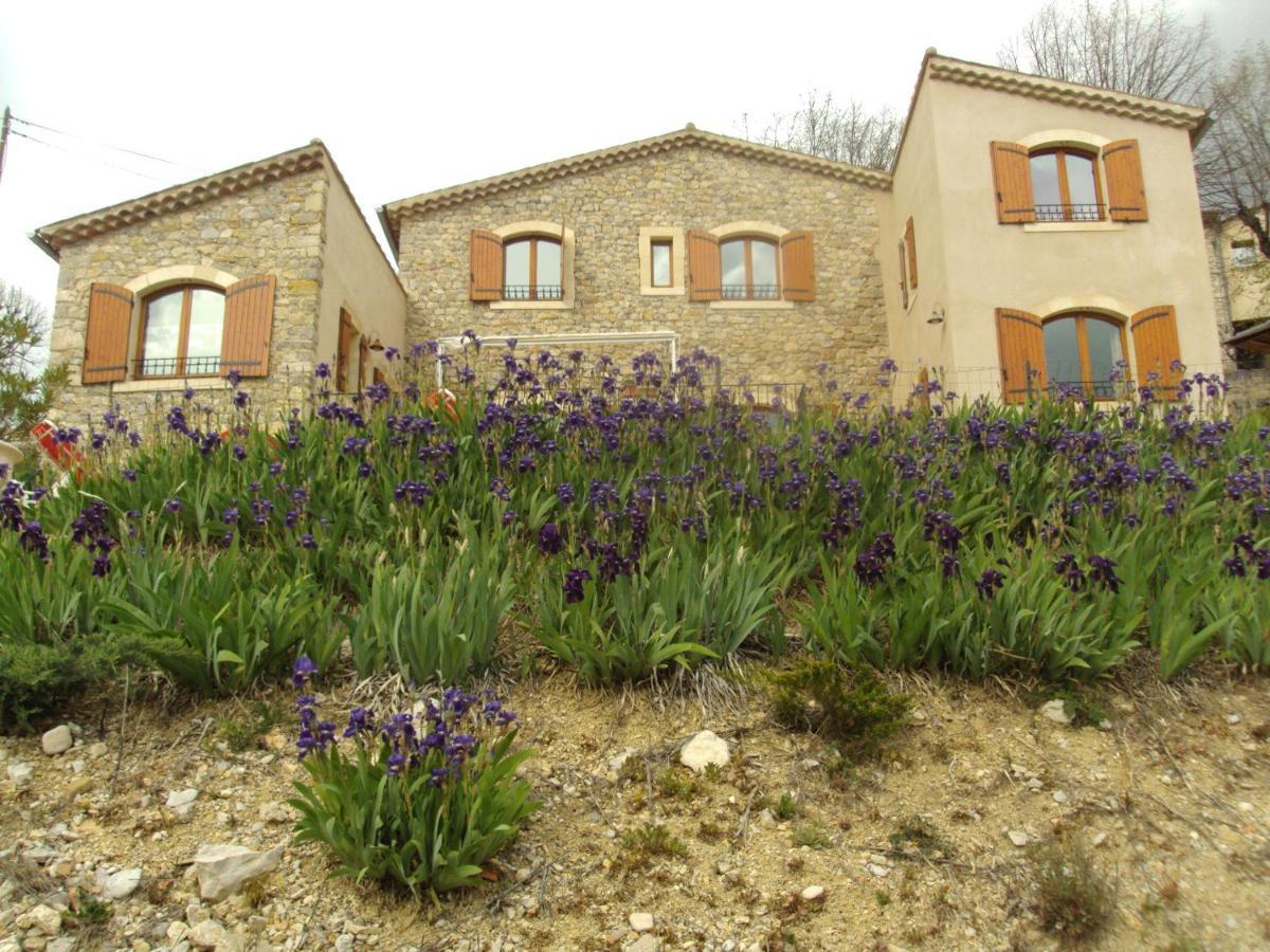 Les Chambres D'Hotes Du Mas Face Au Ventoux Plaisians Exterior foto
